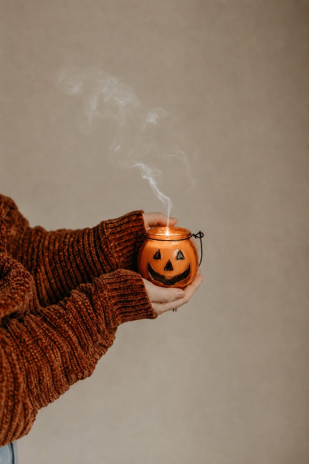 Jack O Lantern Soy Candles