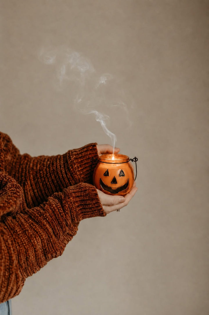 Jack O Lantern Soy Candles